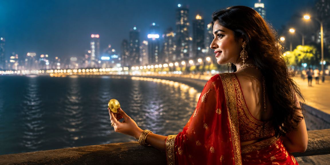 Players enjoying Teen Patti game outdoors in festive Mumbai atmosphere